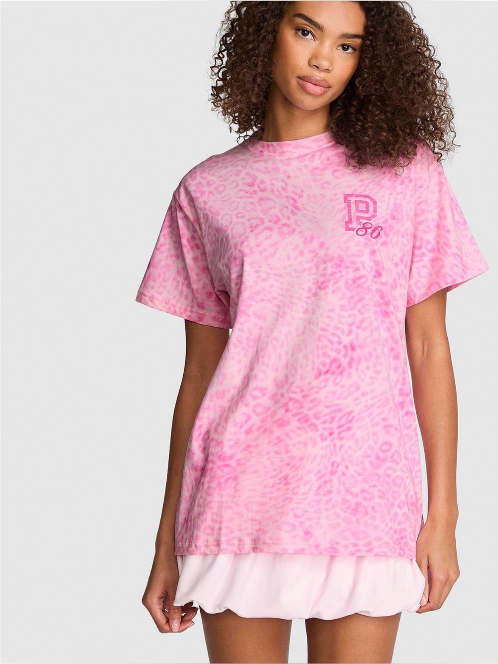 PINK Victoria's Secret Pink Tie-Dye Graphic Tee